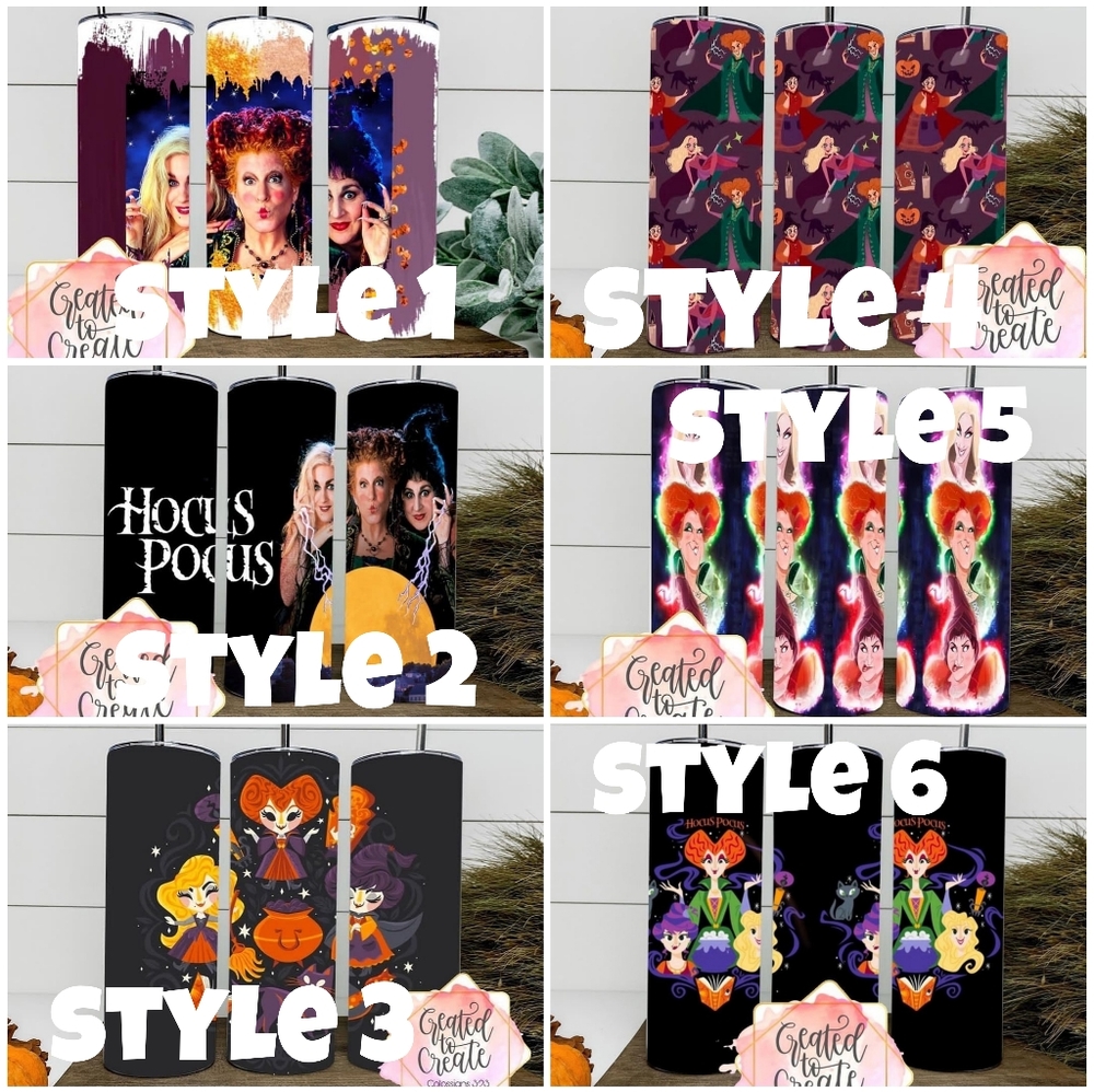 Custom hocus pocus tumbler